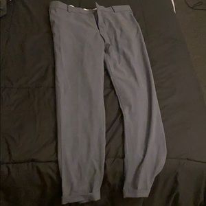 H&M slim fit cuffed ankle dress pants